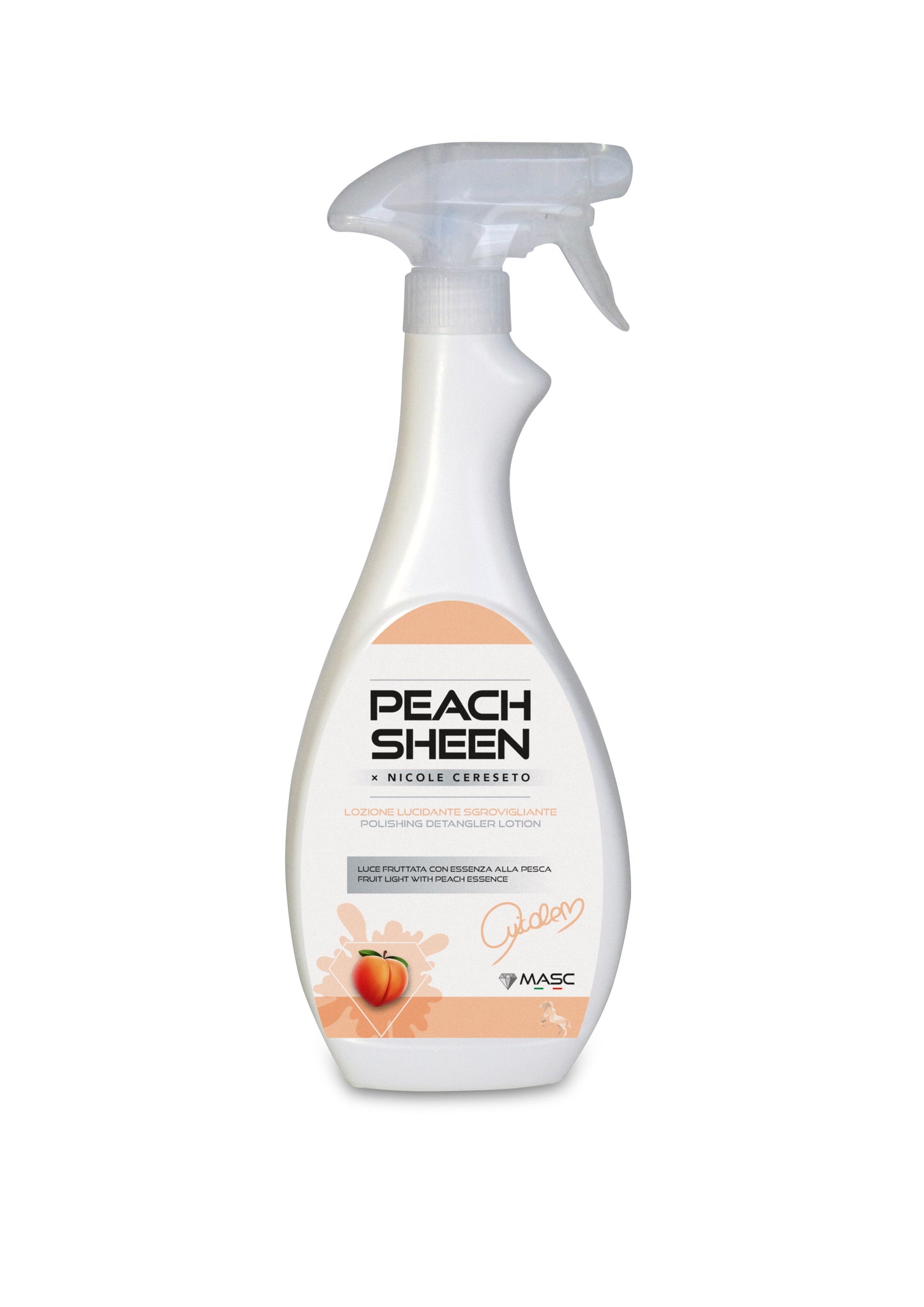Districante Lucidante Masc Peach Sheen
