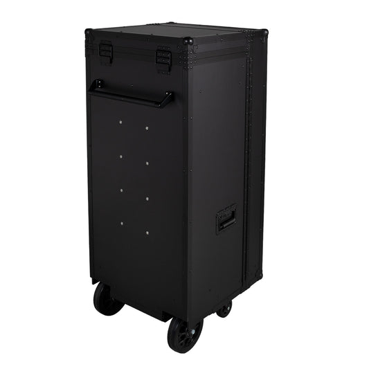 Baule da concorso con profili neri 65x62x138cm