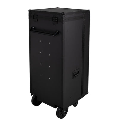 Baule da concorso con profili neri 65x62x138cm